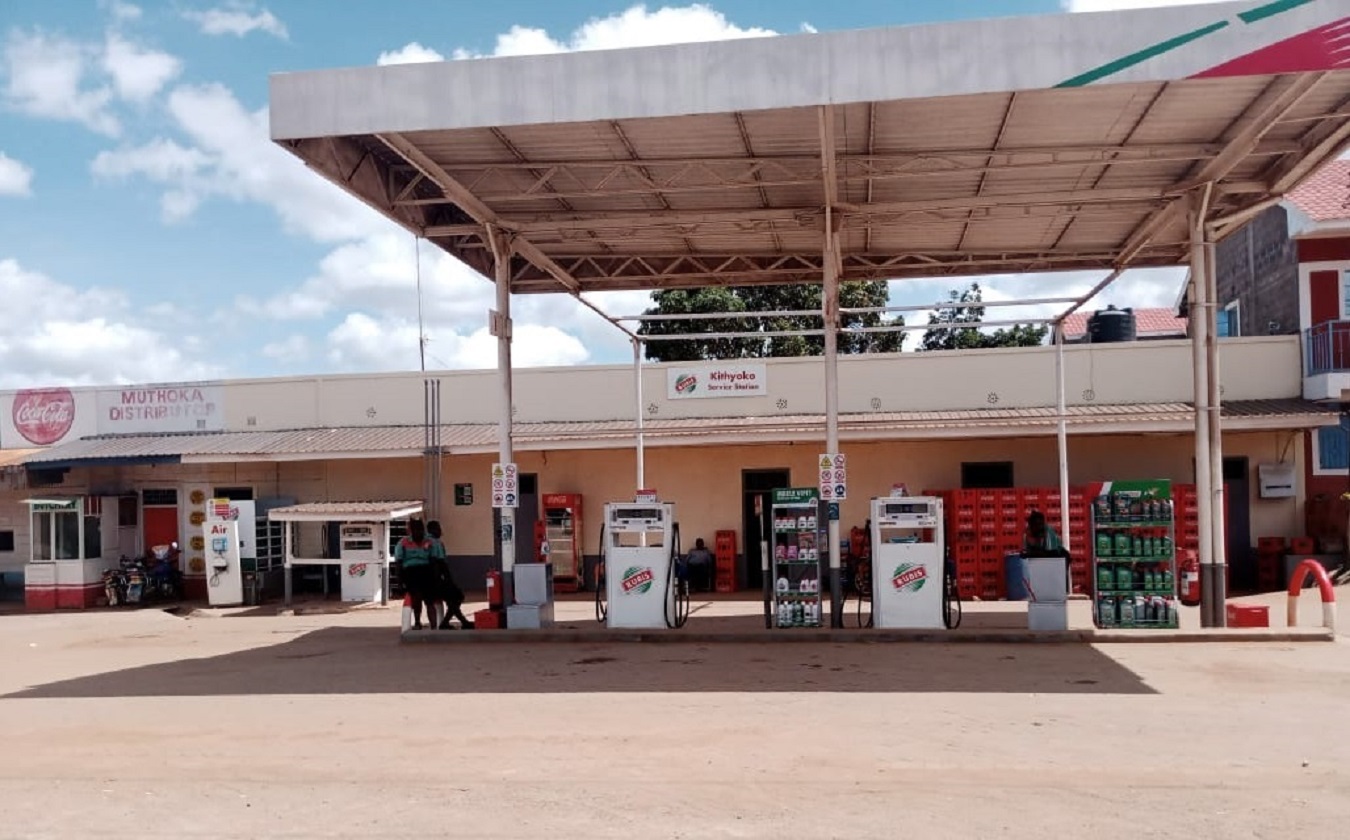 Fuel pumps at Rubis Kithyoko